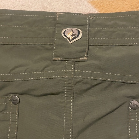 Kuhl Olive Green Kurve Free Range Hiking Skirt SZ 8 - Picture 3 of 5